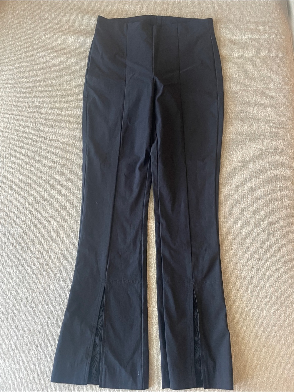 Joseph Ribkoff Black Flared Dress Pants